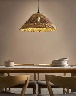 Loftlampe BANCAL papirreb Naturlig