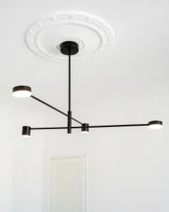 Loftlampe BANDON Metal Sort