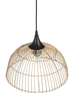 Loftlampe BARARIS Rattan Naturlig