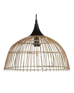 Loftlampe BARARIS Rattan Naturlig