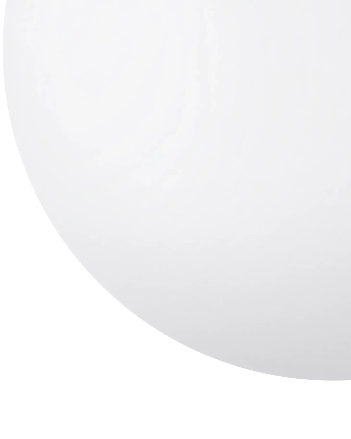 Loftlampe BARROW Glas Hvid