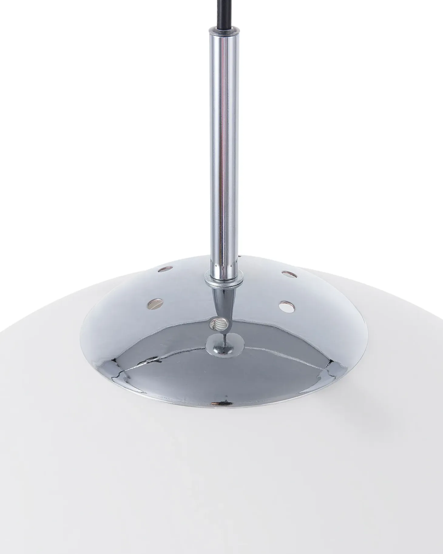 Loftlampe BARROW Glas Hvid