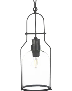 Loftlampe BASHILO Metal Sort