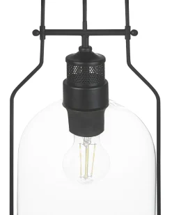 Loftlampe BASHILO Metal Sort