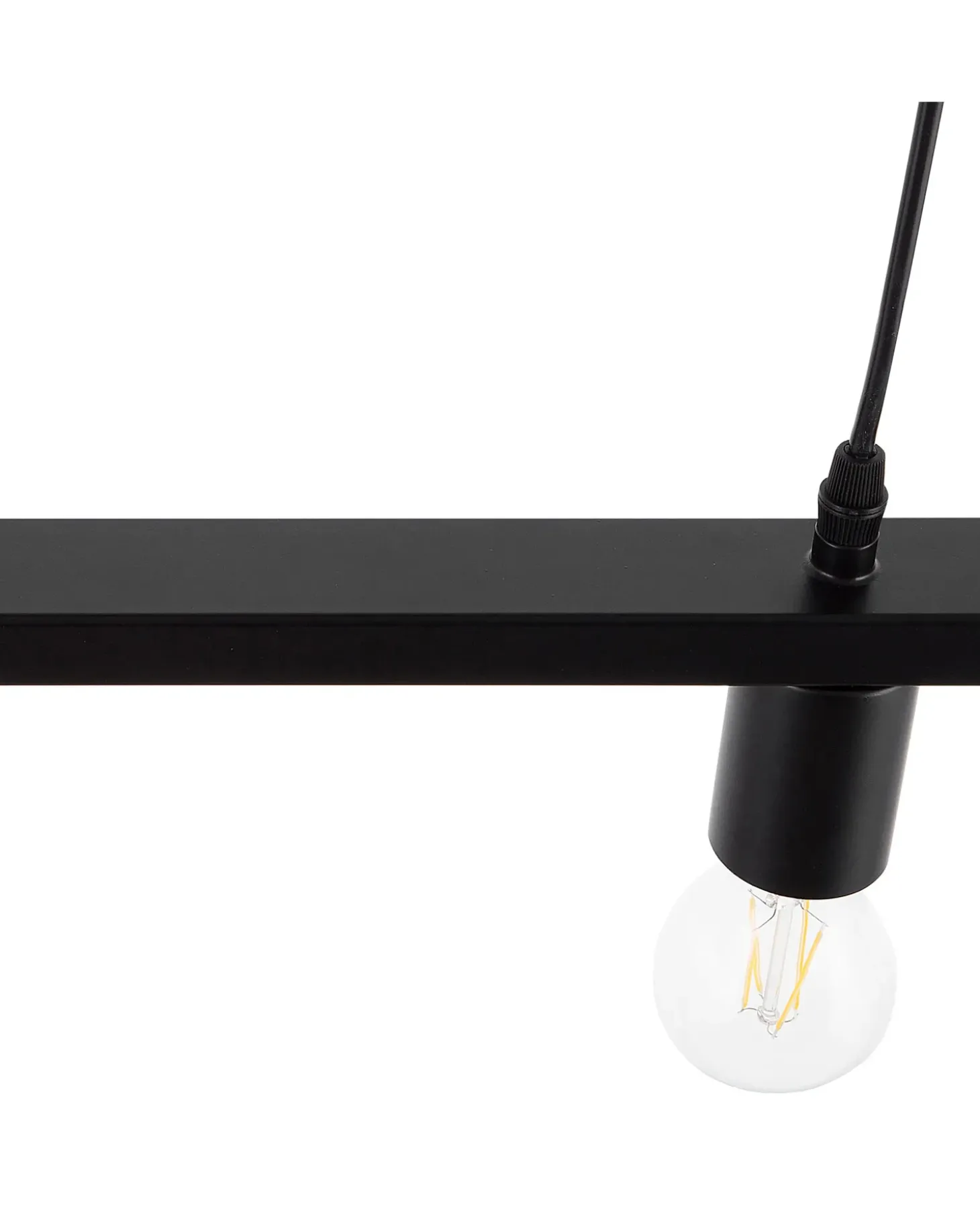 Loftlampe BAYAS Metal Sort