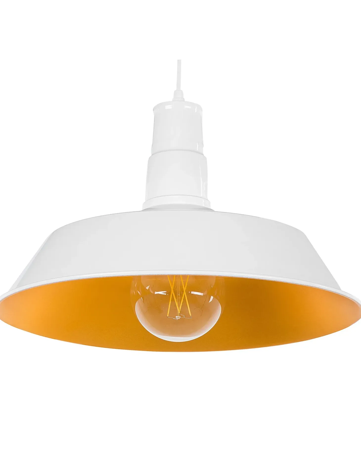 Loftlampe BAYOU Metal Hvid