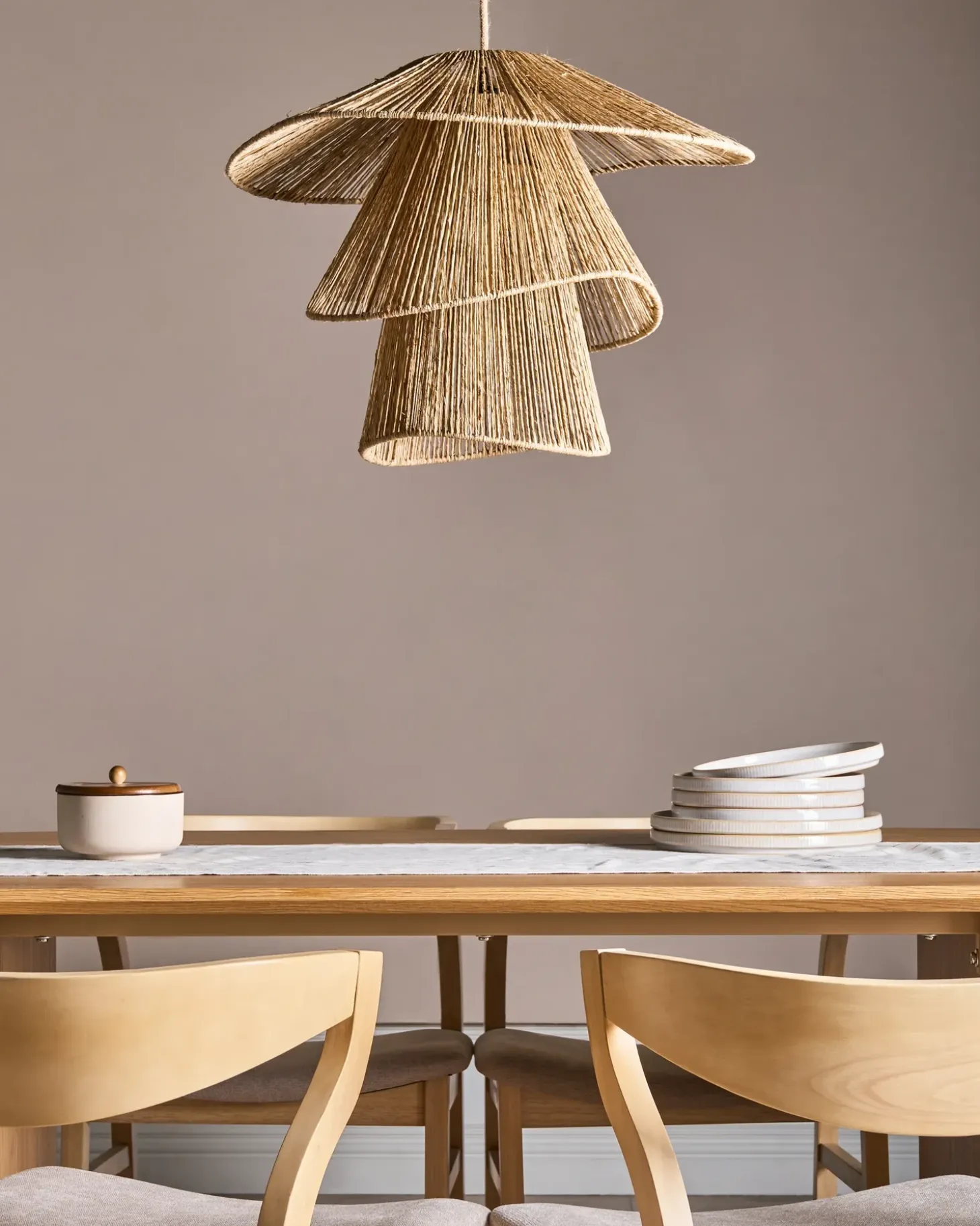 Loftlampe BEDAS Jute Naturlig