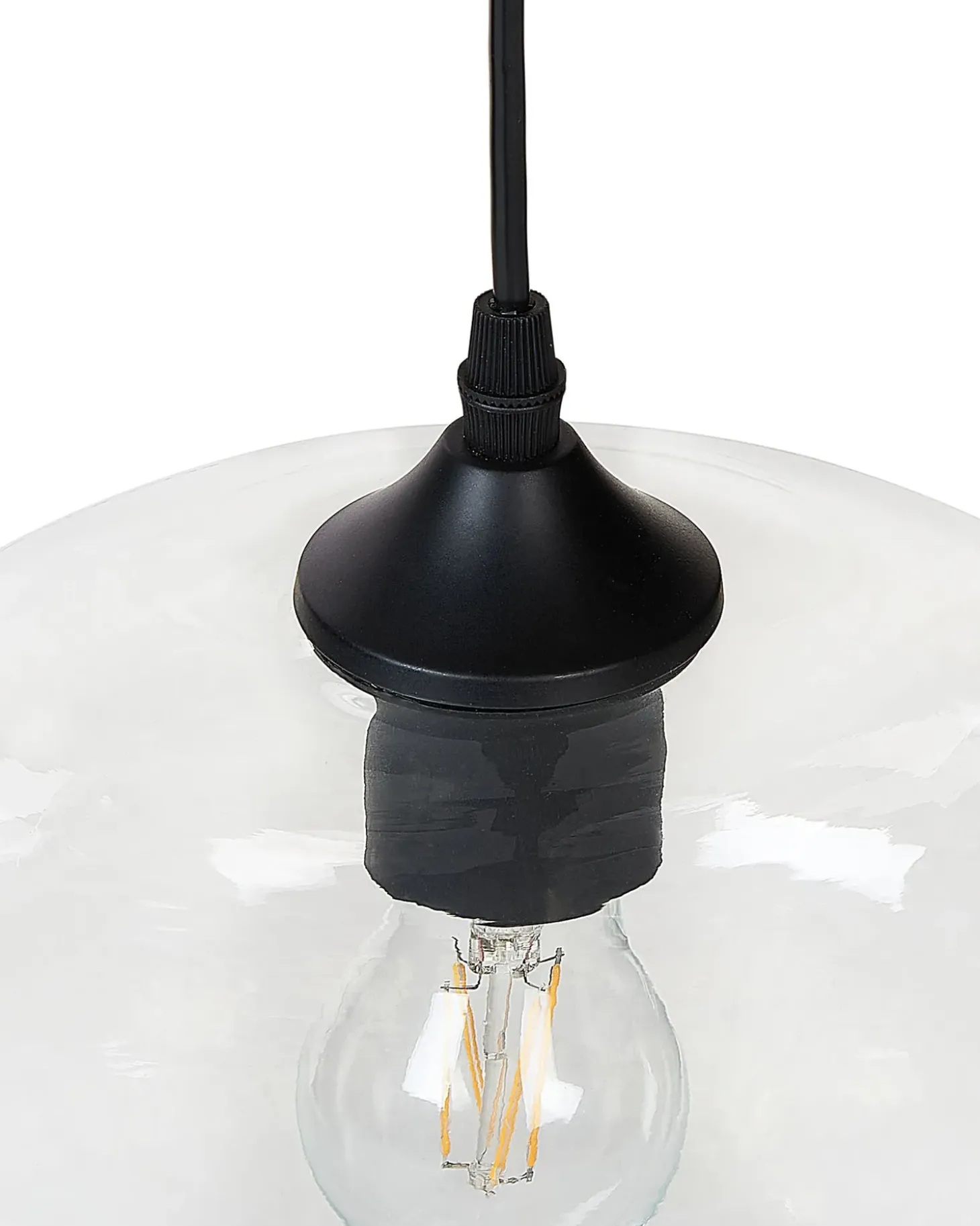 Loftlampe BEMBOKA Glas Transparent