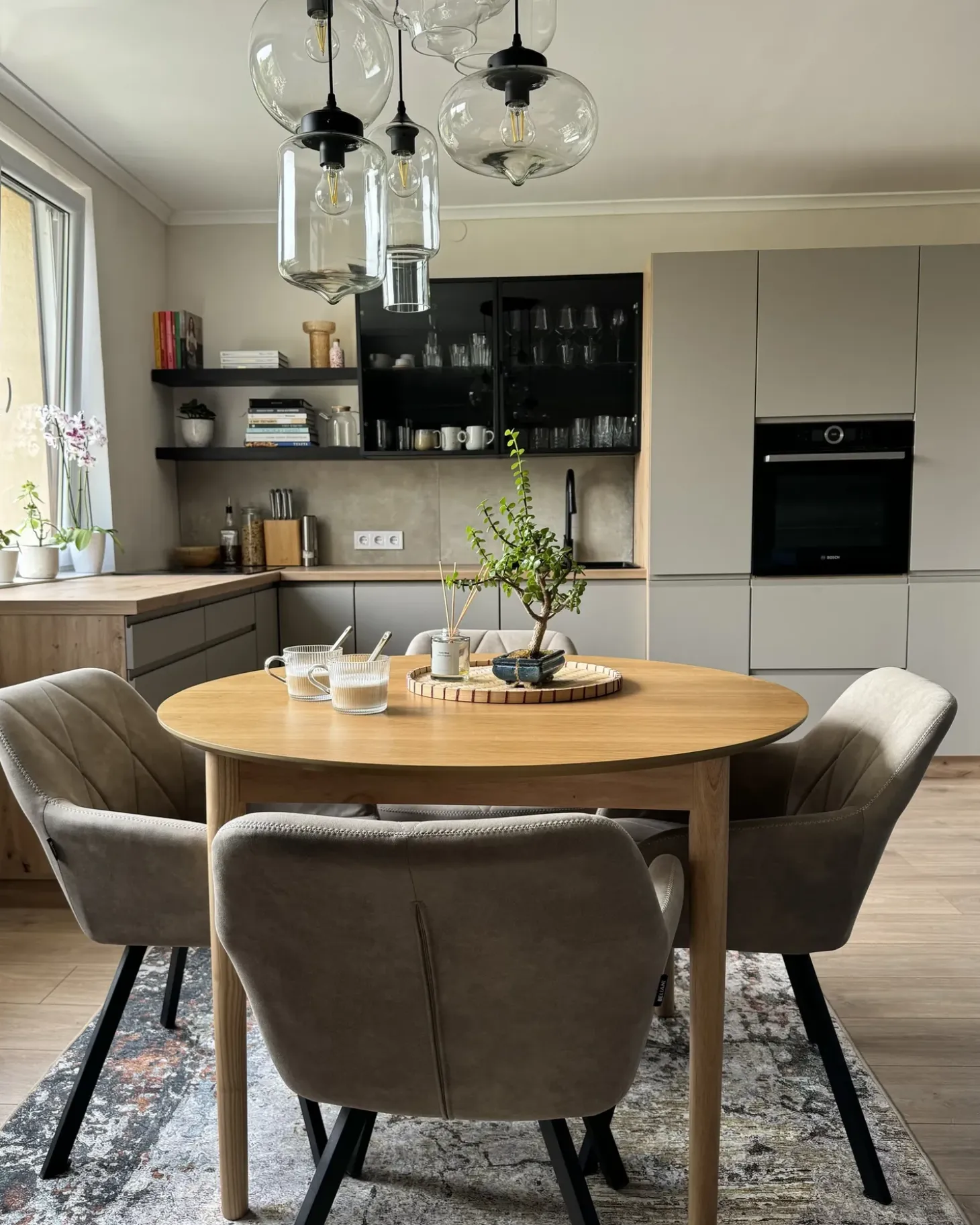 Loftlampe BEMBOKA Glas Transparent
