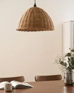 Loftlampe BENGO Rattan Naturlig
