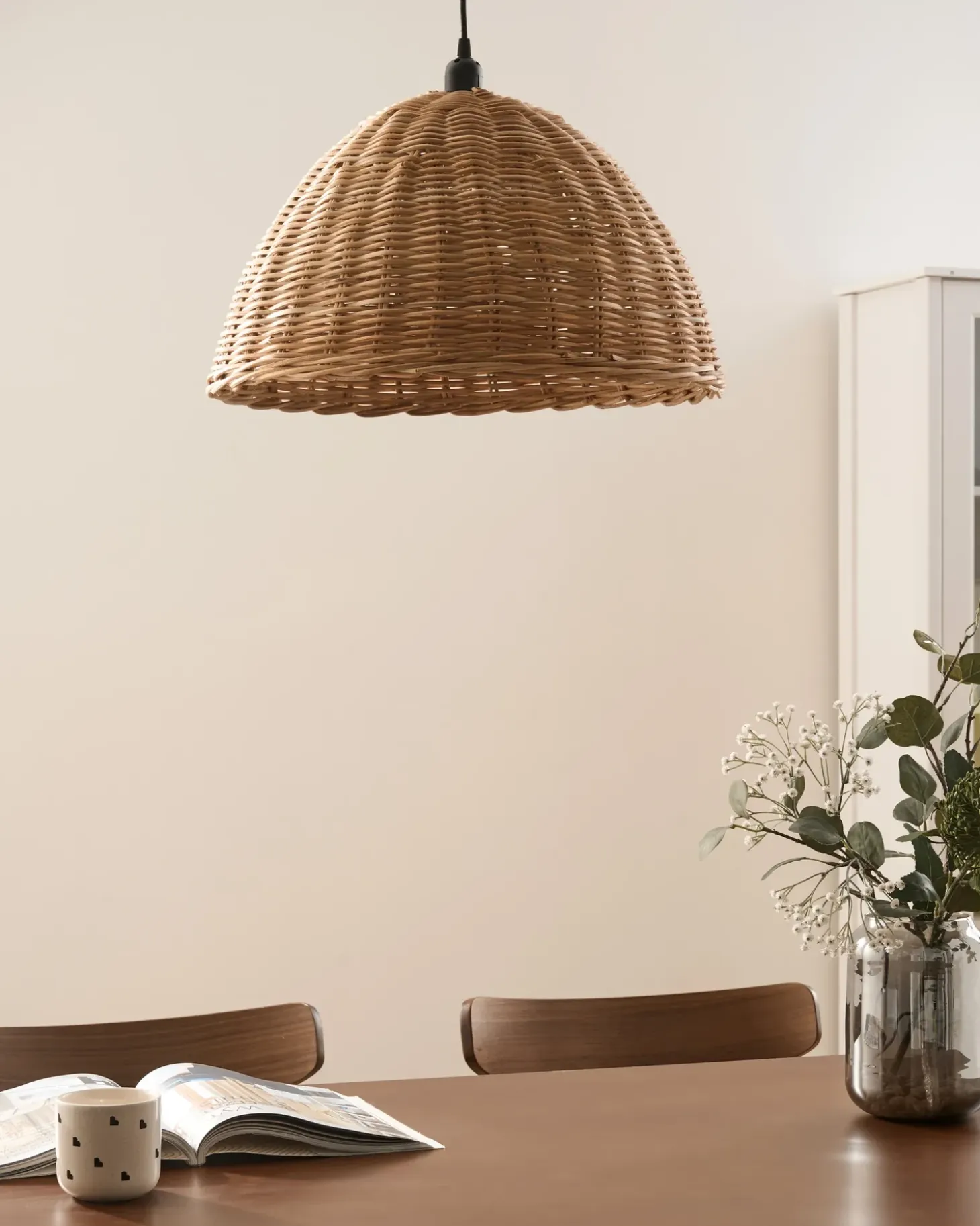 Loftlampe BENGO Rattan Naturlig