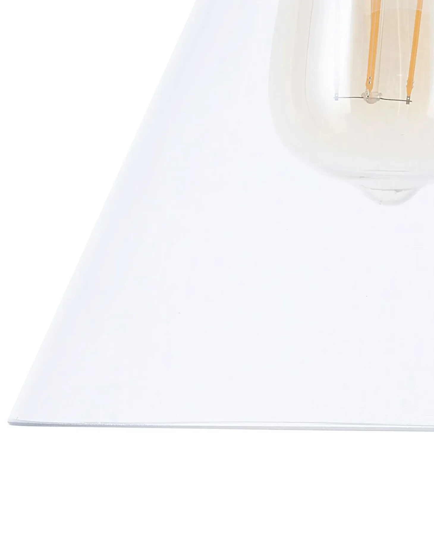 Loftlampe BERGANTES Glas Transparent