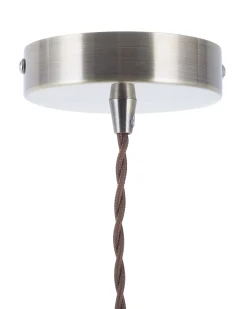 Loftlampe BERGANTES Glas Transparent
