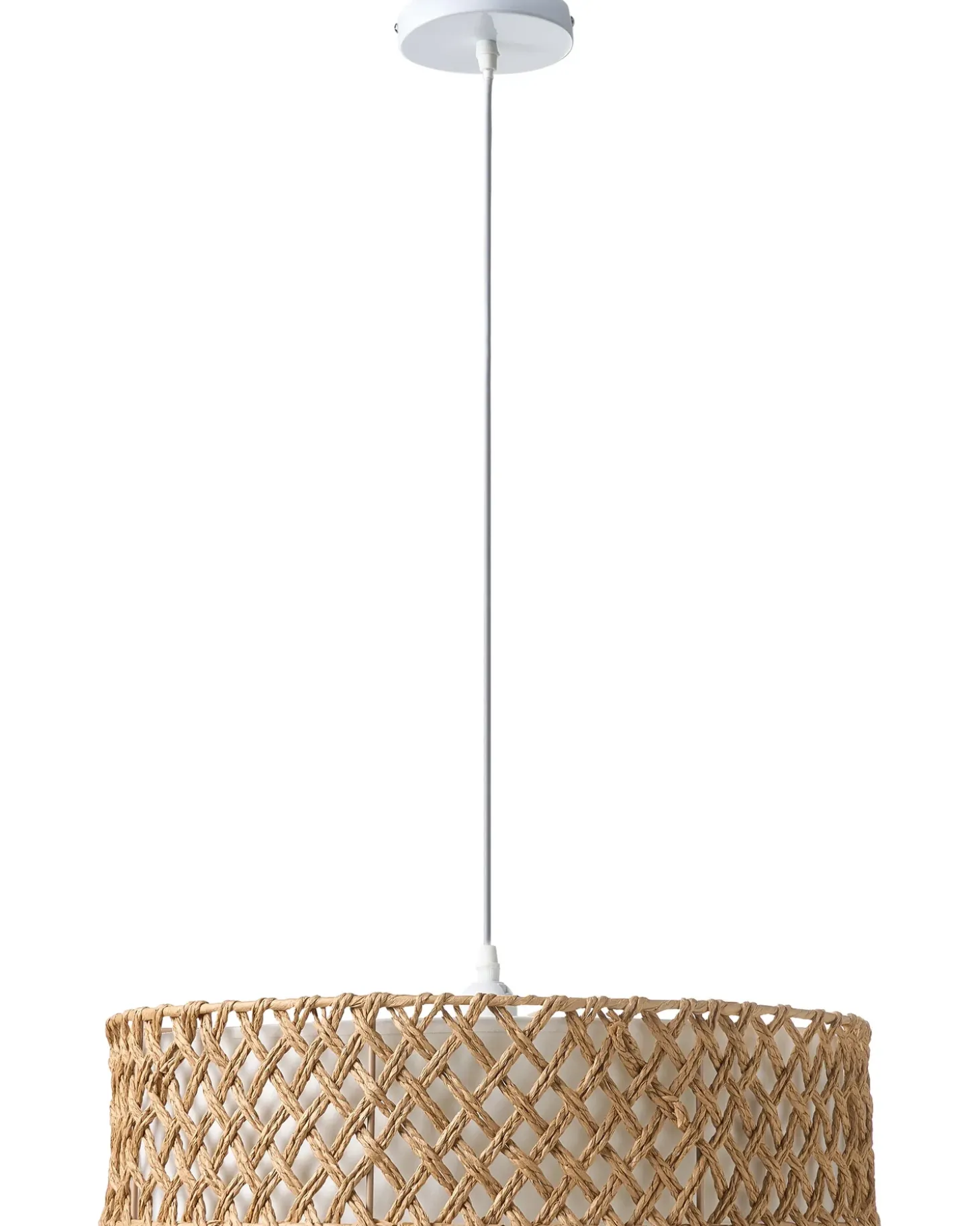 Loftlampe BLONDIN papirreb Naturlig
