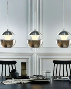 Loftlampe BOJANA Metal Sølv