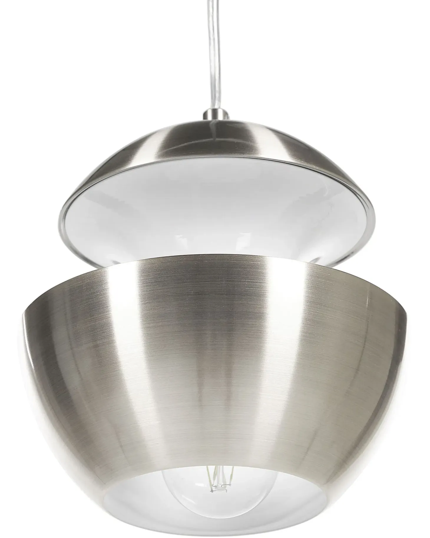 Loftlampe BOJANA Metal Sølv