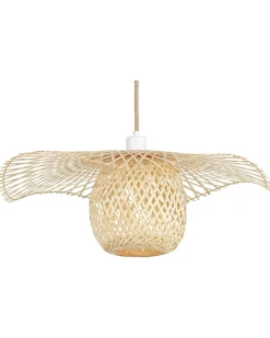 Loftlampe BONITO Bambus Lysebrun