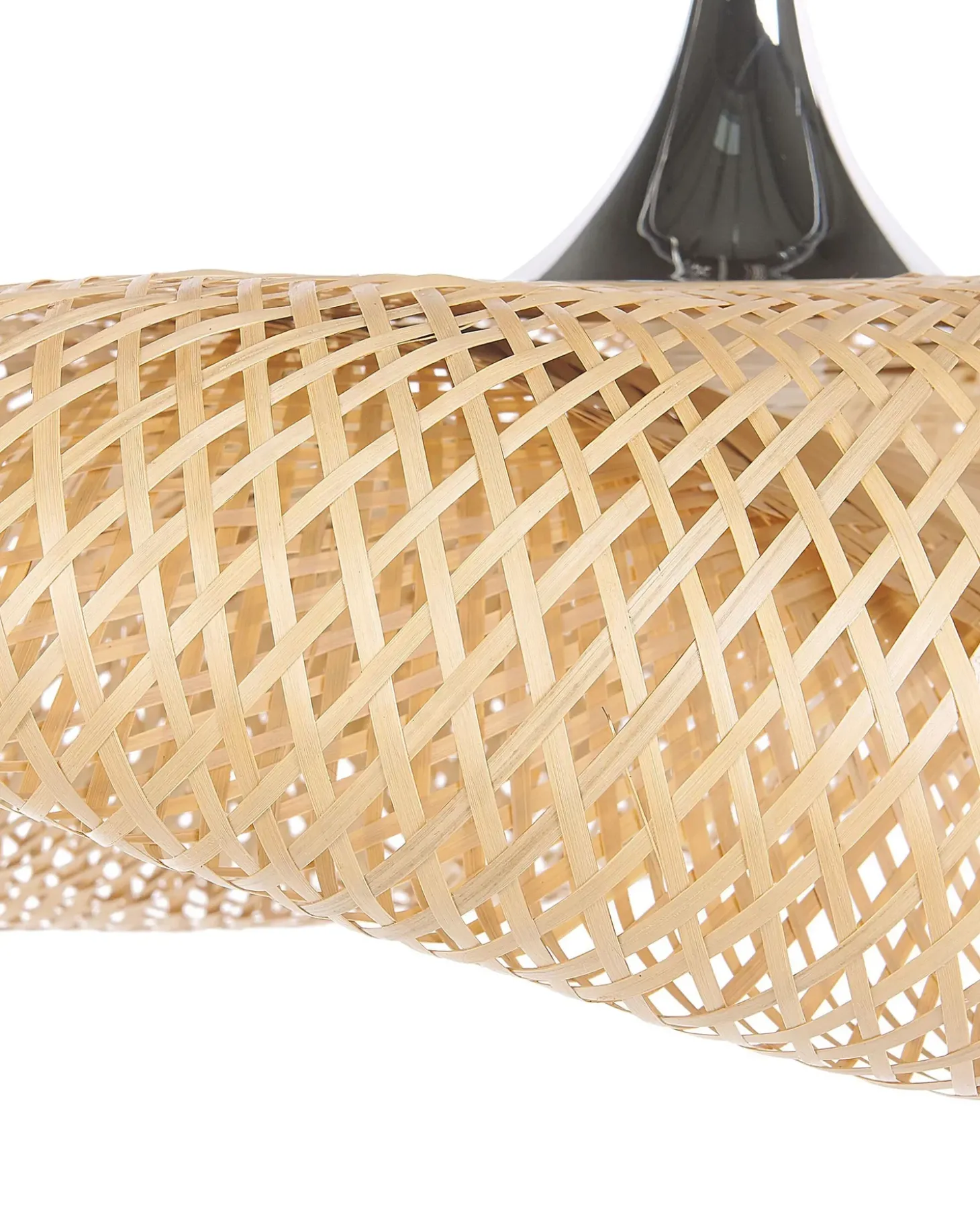 Loftlampe BOYNE Bambus Lysebrun