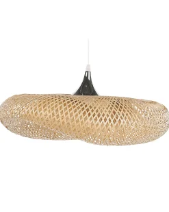 Loftlampe BOYNE Bambus Lysebrun