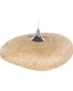 Loftlampe BOYNE Bambus Lysebrun