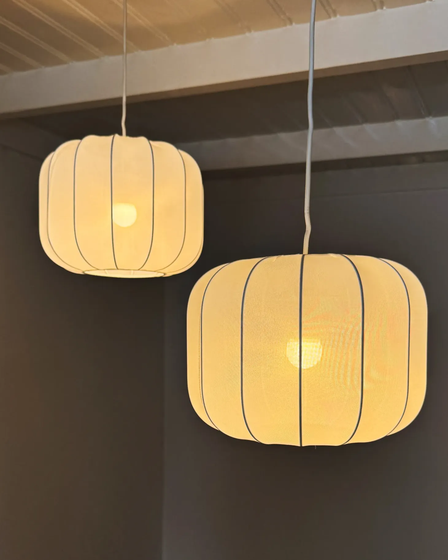 Loftlampe CABRIALES Hvid
