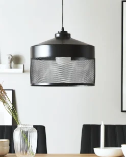 Loftlampe CARDENER Metal Sort