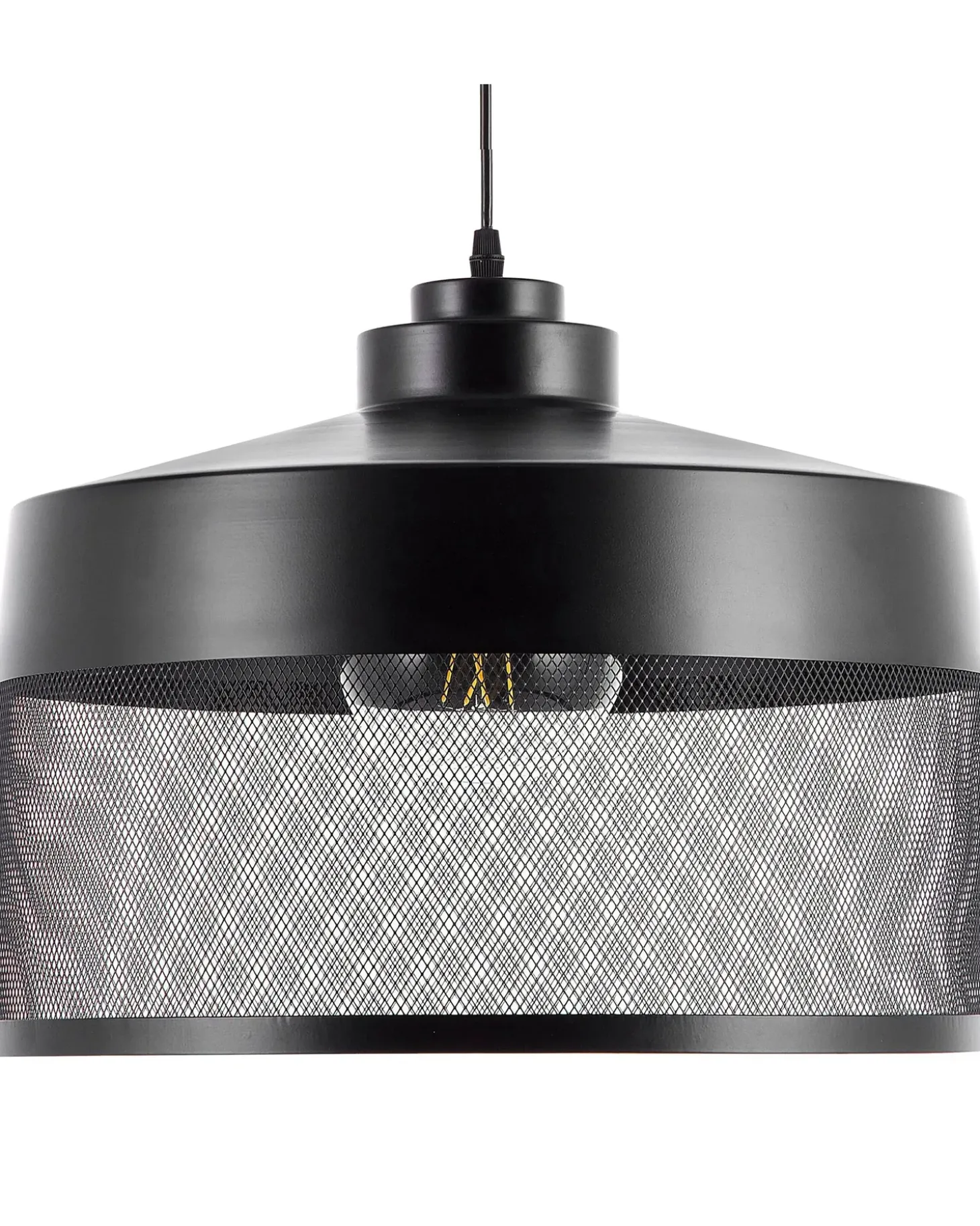 Loftlampe CARDENER Metal Sort