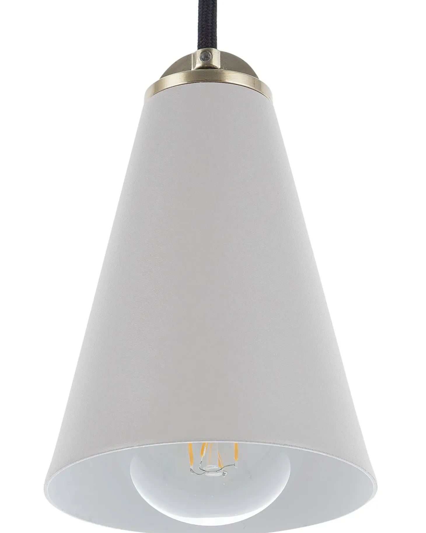 Loftlampe CARES Metal Lysegrå