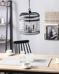 Loftlampe CELON Metal Sort