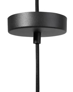 Loftlampe CETINA Metal Sort
