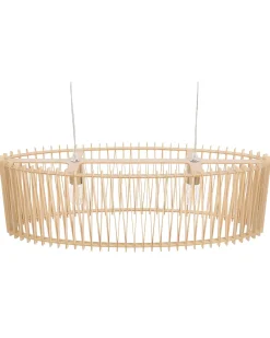 Loftlampe CHARI Lysebrun