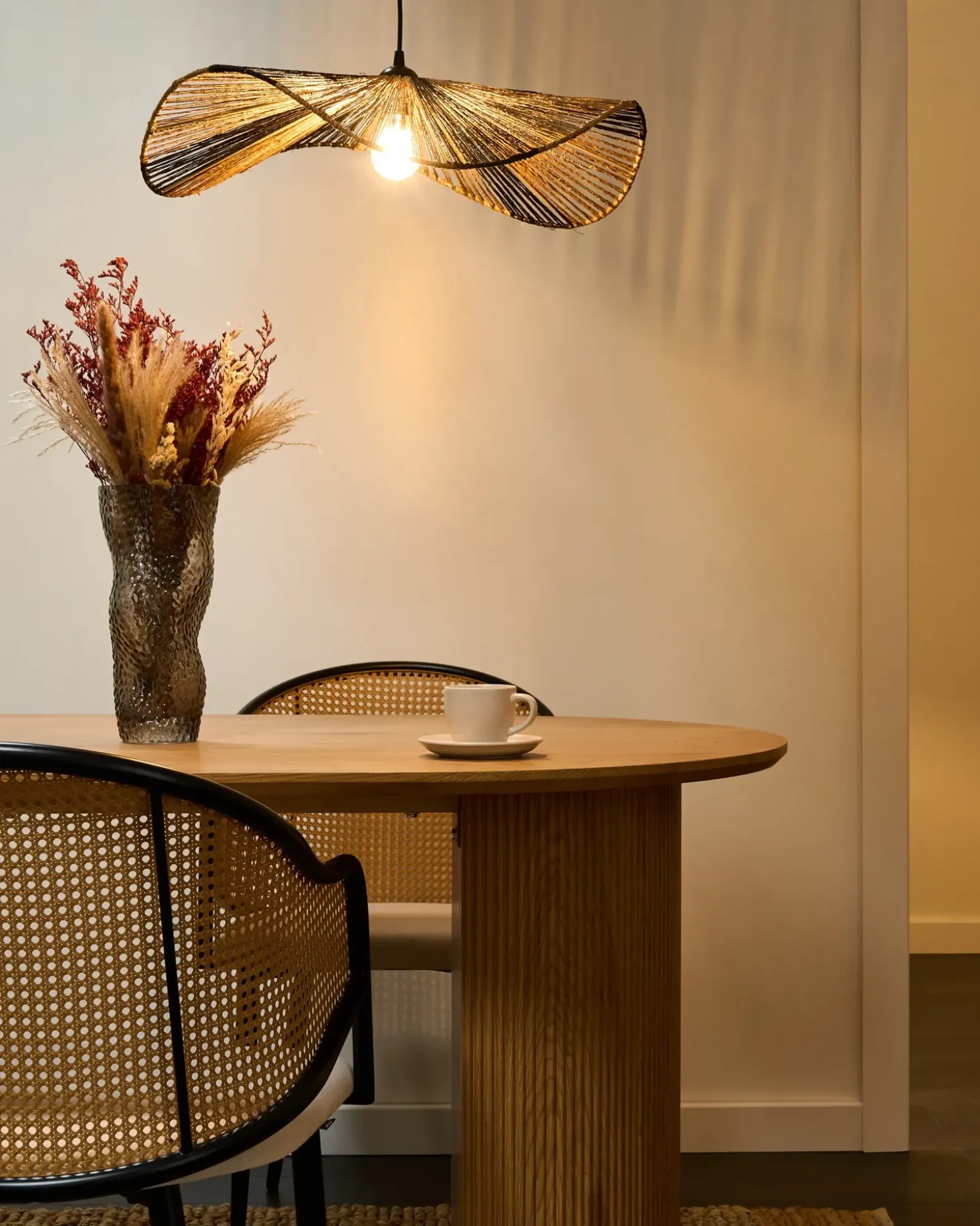 Loftlampe CIBUCO Jute Naturlig