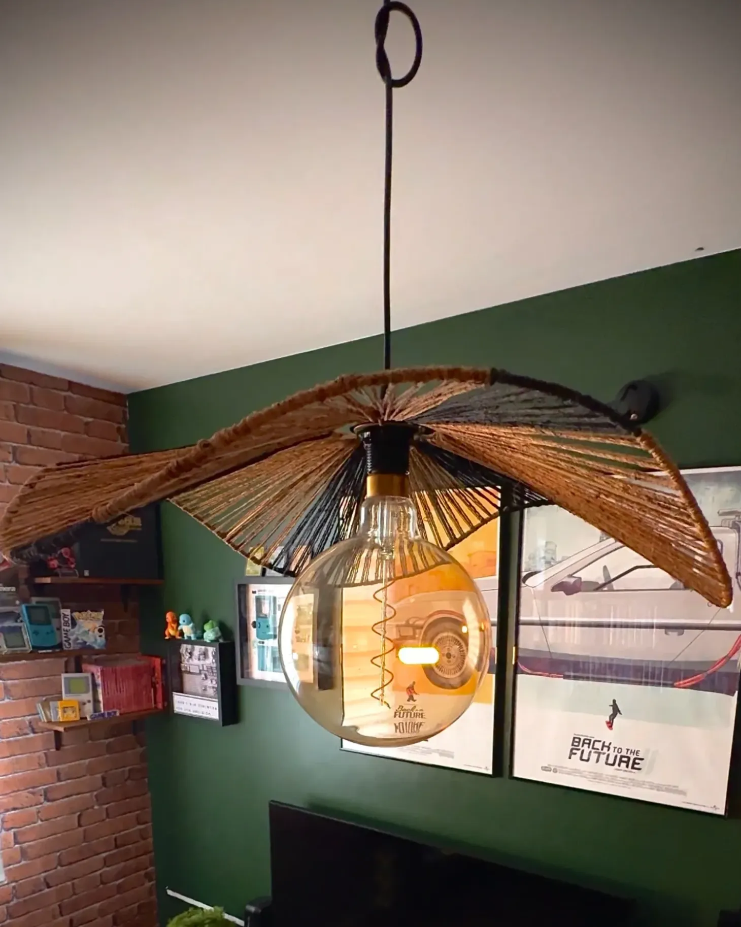 Loftlampe CIBUCO Jute Naturlig