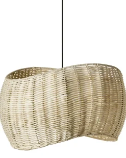 Loftlampe COAMO Rattan Naturlig