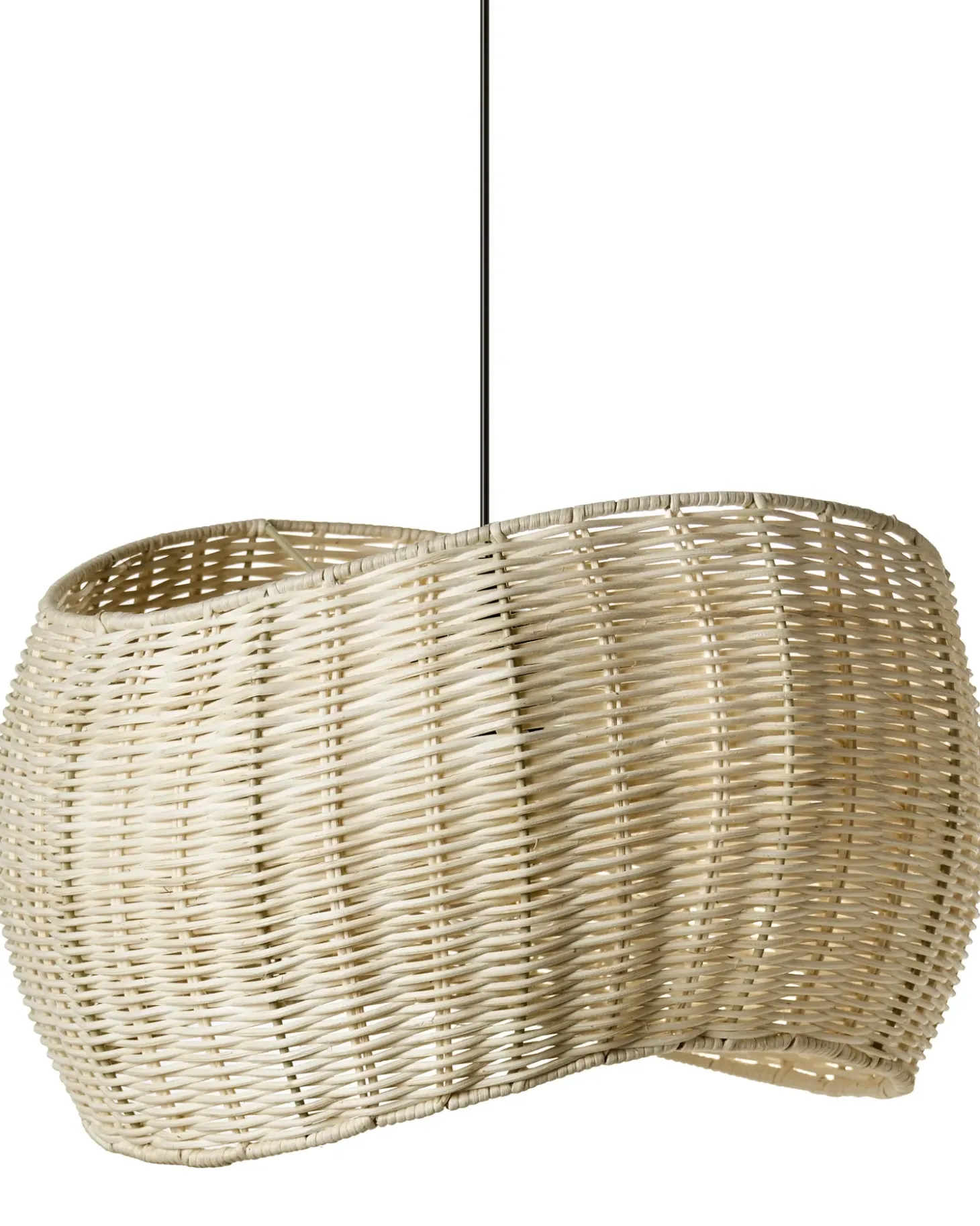 Loftlampe COAMO Rattan Naturlig