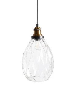Loftlampe COOSA Glas Transparent