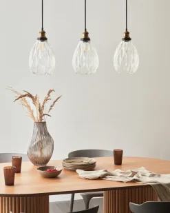 Loftlampe COOSA Glas Transparent