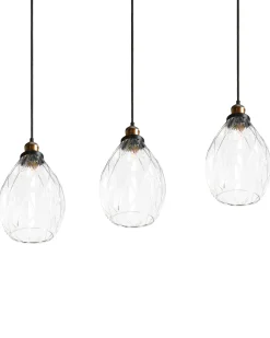 Loftlampe COOSA Glas Transparent