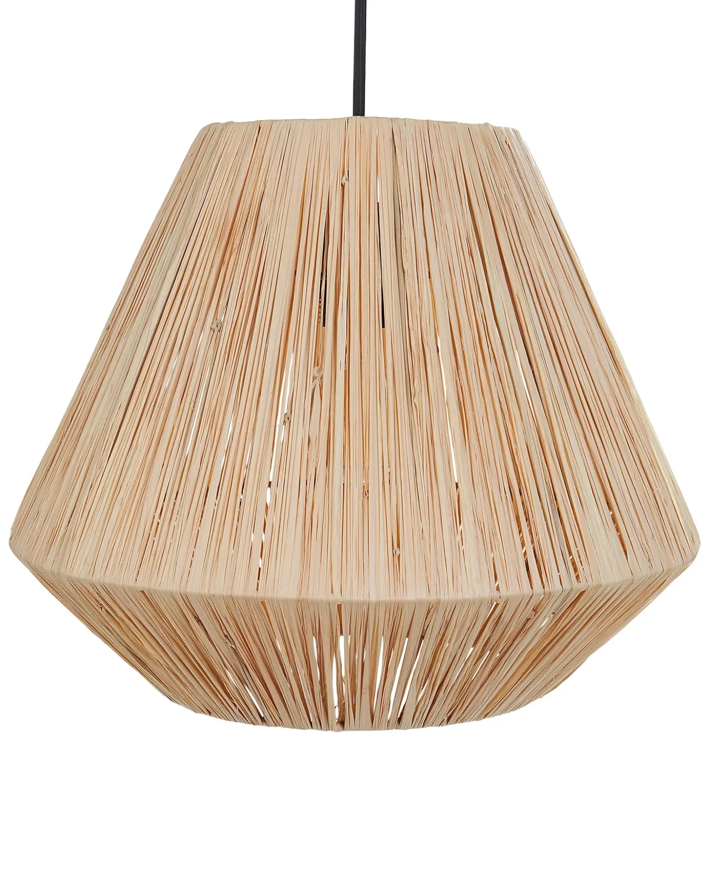 Loftlampe DAMIT Flet Naturlig