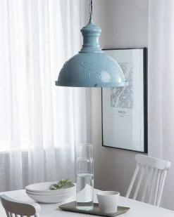Loftlampe DIDESSA Metal Blå
