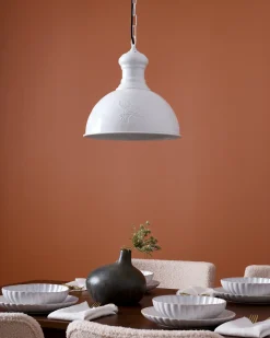 Loftlampe DIDESSA Metal Cremehvid