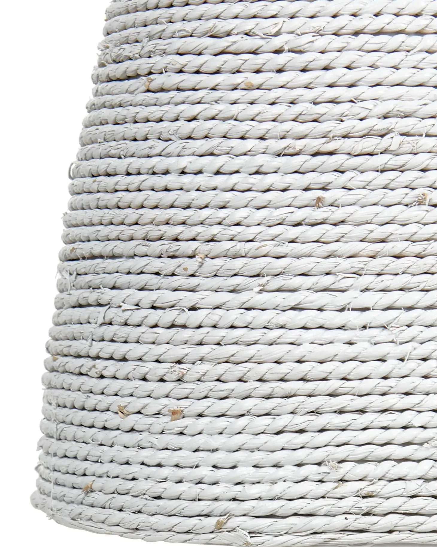 Loftlampe ENDRICK Flet Naturlig Hvid Brun