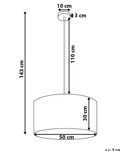 Loftlampe FLAMINGO Multifarvet