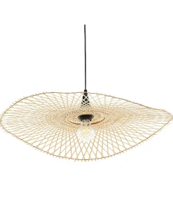 Loftlampe FLOYD Bambus Lysebrun