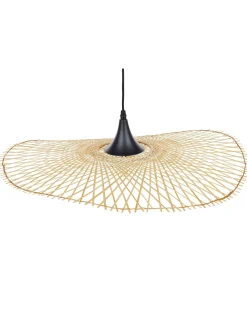Loftlampe FLOYD Bambus Lysebrun