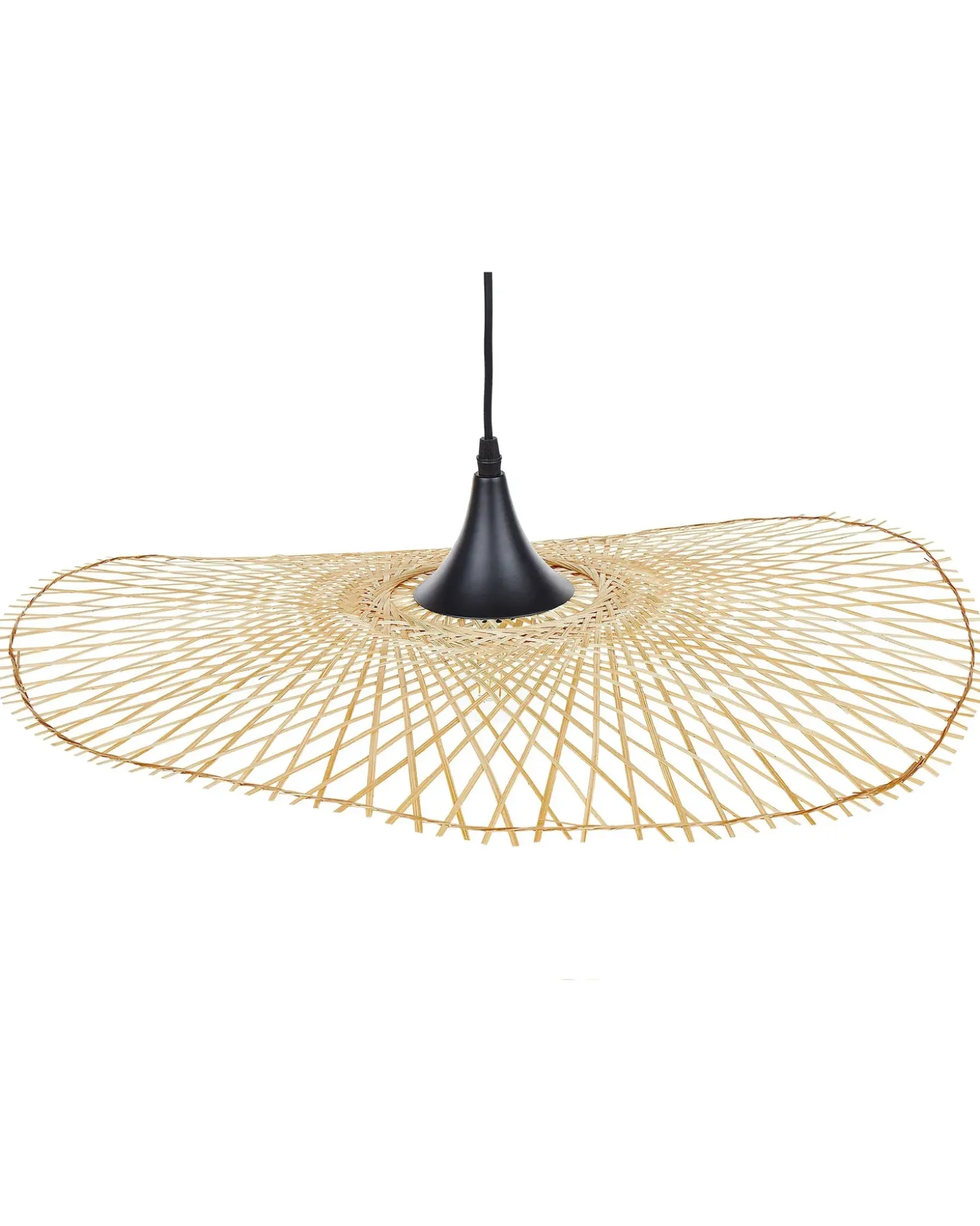 Loftlampe FLOYD Bambus Lysebrun