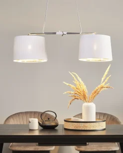 Loftlampe FUCINO Hvid