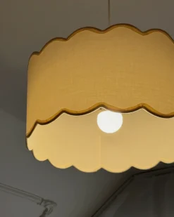 Loftlampe GAIREZI Metal Hvid/beige