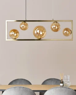 Loftlampe GEEHI Metal Messing