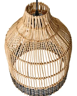 Loftlampe GILO Rattan Naturlig